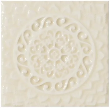 Декоративный элемент Adex ADST4103 Relieve Mandala Universe Almond 14,8x14,8 глянцевый