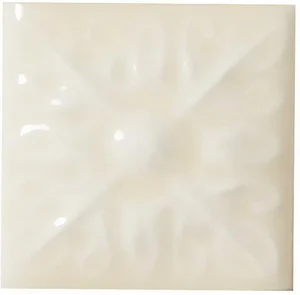 Вставка Adex ADST4106 Relieve Flor № 2 Almond 3x3 глянцевая