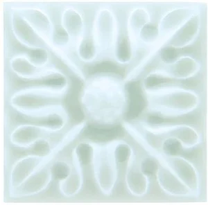 Вставка Adex ADST4108 Relieve Flor № 2 Fern 3x3 глянцевая