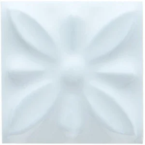 Вставка Adex ADST4109 Relieve Flor № 1 Ice Blue 3x3 глянцевая