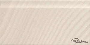 Бордюр Roberto Cavalli Agata Alzata Bianco Firma 558814 15x30 матовый