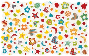 Декоративный элемент Pamesa Agatha Puzle Alegria 25x40 глянцевый