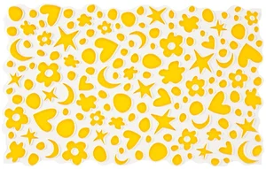 Плитка Pamesa Agatha Puzle Amarillo 25x40 глянцевая