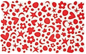 Плитка Pamesa Agatha Puzle Carmin 25x40 глянцевая