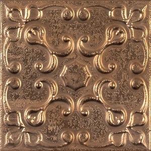 Декоративный элемент Aparici Aged Copper Ornato 20x20 матовый