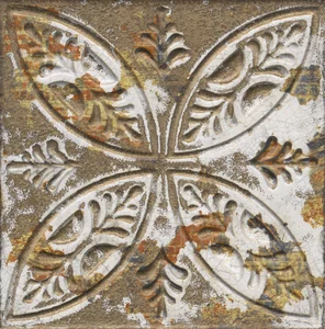Плитка Aparici Aged Dark Ornato 20x20 матовая