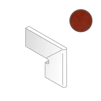 Спецэлемент Vives Alcantara Zanquin Derecho Caldera 17,3x30,5 матовый