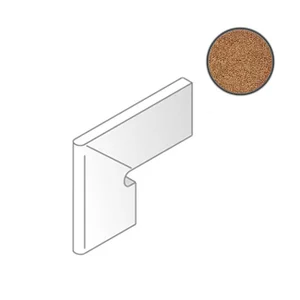 Спецэлемент Vives Alcantara Zanquin Izquierdo Tabaco 17,3x30,5 матовый