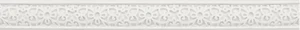 Бордюр ITT Ceramic Alchemy White Listelo 4x39,8 матовый