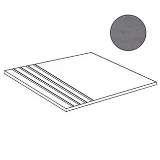 Ступень Alfalux Ardesia Antracite Step 7263741 29,7x29,7 матовая