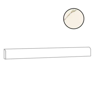 Бордюр Alfalux Canova Pro Arni Battiscopa Lucido Rett T222466 7,5x90 полированный