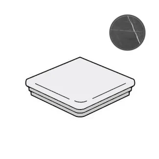 Ступень Alfalux Canova Greystone Gradone Anolare DX Nat. 7331477 33,3x117,5 матовая