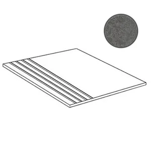Ступень Alfalux Kompakt Nero Step Nat. Ret. 7329455 29,7x59,5 структурированная