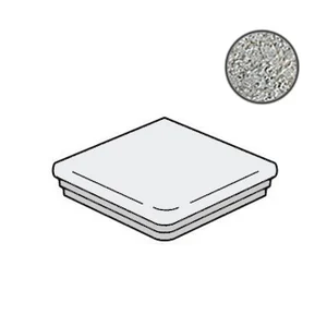 Ступень Alfalux Lathemar Grigio Gradone Angolare 7262130 30x30 структурированная