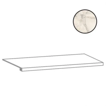 Ступень Alfalux Marvilla Palladio Gradone Costa Lucido Rett 8202097 33,3x120 полированная