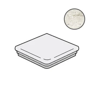 Ступень Alfalux Palatina Bianco Gradone Angolare DX Nat. 7960195 33,3x89,2 матовая