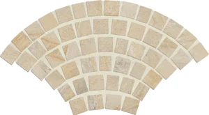 Декоративный элемент Alfalux Stonequartz Beige Grip Pave 7279021 53,5x103 структурированный