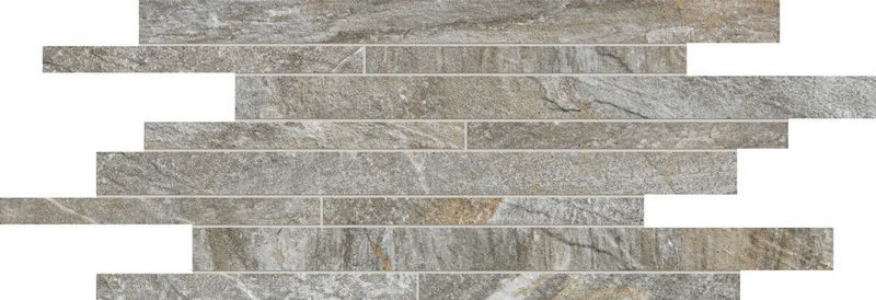 Декоративный элемент Alfalux Stonequartz Grigio Listello 7277631 30x60 матовый