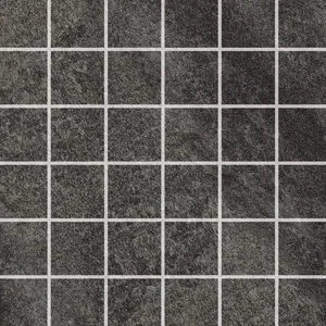 Мозаика Alfalux Stonequartz Nero Mosaico 7277591 30x30 матовая