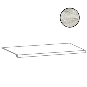 Ступень Alfalux Stonequartz Perla Gradone Costa Ret. 7201012 33,3x120 матовая