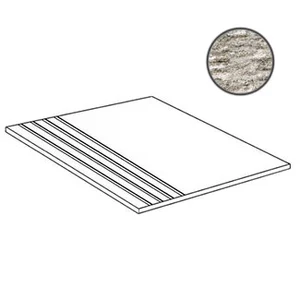 Ступень Alfalux Valmalenco Cenere Roc Step 7274616 30x60 структурированная