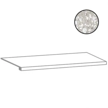 Ступень Alfalux Venexia Cannaregio Gradone Costa Matt Ret. 8331202 33,3x120 матовая