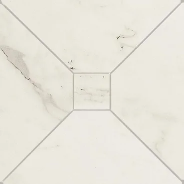 Вставка Marazzi Italy Allmarble Altissimo Tozzeto 3D Lux MMR9 14,5x14,5 глянцевая