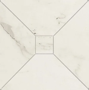 Вставка Marazzi Italy Allmarble Altissimo Tozzeto 3D Lux MMR9 14,5x14,5 глянцевая