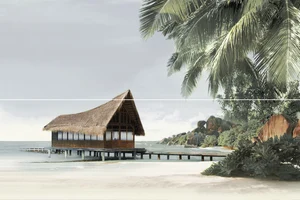 Панно Alma Ceramica Ailand PWU11ALD3 40x60 глянцевое