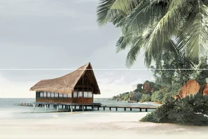 Панно Alma Ceramica PWA11ALD3 Айленд / Ailand 40x60 глянцевое