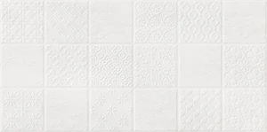 Alma Ceramica Birma Плитка настенная рельефная TWU09BIR004 24,9x50 матовая