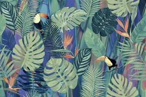 Панно Alma Ceramica Jungle PWU11JGL1 40x60 глянцевое