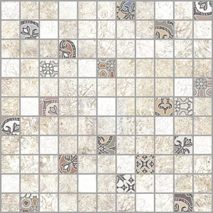 Мозаика Alma Ceramica Kreta MWU30VNA04R 30x30 матовая