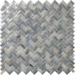 Мозаика Alma Mosaic Glamour AHB-02 30,2x30,3 глянцевая