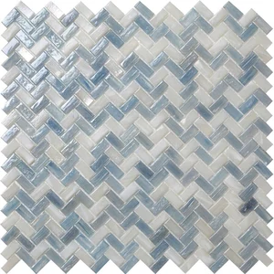 Мозаика Alma Mosaic Glamour AHB-03 30,2x30,3 глянцевая