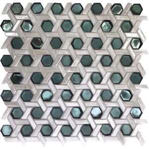 Мозаика Alma Mosaic Glamour AHX-22 29,7x30,2 глянцевая
