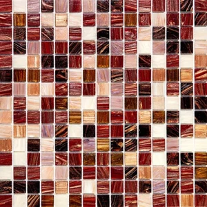 Мозаика Alma Mosaic Растяжки 20 Navajo(m) MIX 8 (последний микс) 32,7x32,7 глянцевая
