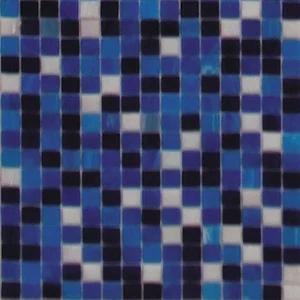 Мозаика Alma Mosaic Растяжки 20 Navy(m) MIX 8 (последний микс) 32,7x32,7 глянцевая