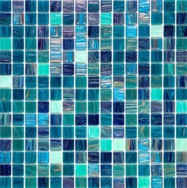 Мозаика Alma Mosaic Растяжки 20 Salvia(m) MIX 8 (последний микс) 32,7x32,7 глянцевая