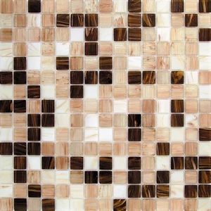 Мозаика Alma Mosaic Смеси 20 Mocco-2(m) 32,7x32,7 глянцевая