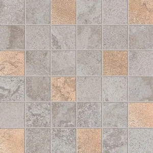 Мозаика ABK Alpes Raw Mos. Quadr. Glam Grey PF60000264 30x30 матовая