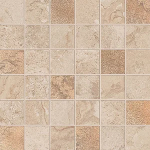 Мозаика ABK Alpes Raw Mos. Quadr. Glam Sand PF60000266 30x30 матовая