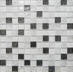 Мозаика Altacera Bella Mosaic Glass White DW7MGW00 30x30 структурированная