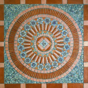 Декоративный элемент Vives Altamira Roseton Altamira 100x100 матовый