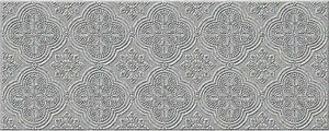 Декоративный элемент Azori Amadeus Grey Decor 20,1x50,5 глянцевый