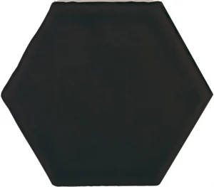 Плитка Amadis Art Deco Matt on Mesh Black 7,9x9,1 матовая