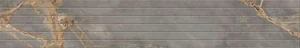 Керамогранит Ametis By Estima Intense FalseMosaic Grey IN01 Pol 70640 19x120 рельефный