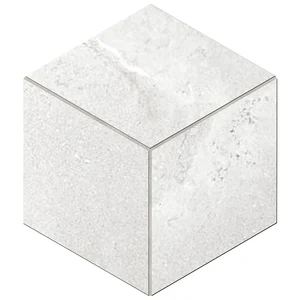 Мозаика Ametis By Estima Kailas Ivory Cube KA00 Непол.Рект. 25x29 матовая