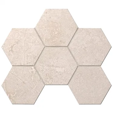 Мозаика Ametis By Estima Marmulla Dark Beige MA03 Hexagon Неполированная 25x28,5 34988 25x28,5