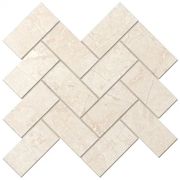 Мозаика Ametis By Estima Marmulla Light Beige Cross MA02 27,9x31,4 матовая